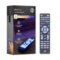GE 4-Device Backlit Universal Remote, Brushed Graphite