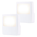 GE Always On LED Night Lights, 2 Pack, White