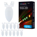 Enbrighten WiFi VIBE Eternity Eave Lights C9 Bulb Covers, 12 Pack