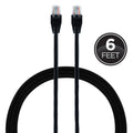 GE 6 ft. Cat 5e Ethernet Cable, Black