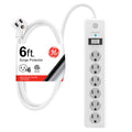 GE-branded 6-Outlet Surge Protector
