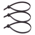 Power Gear 20in. Plastic Cable Ties, Black, 25 Pack