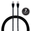 GE 7 ft. Cat 5e Ethernet Cable, Black