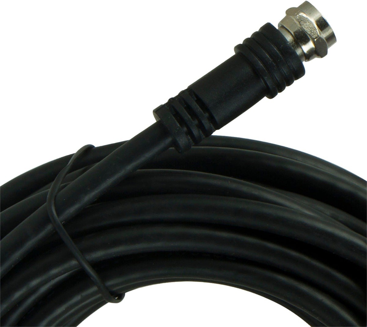 GE 25ft. RG6 Coaxial Cable, Black