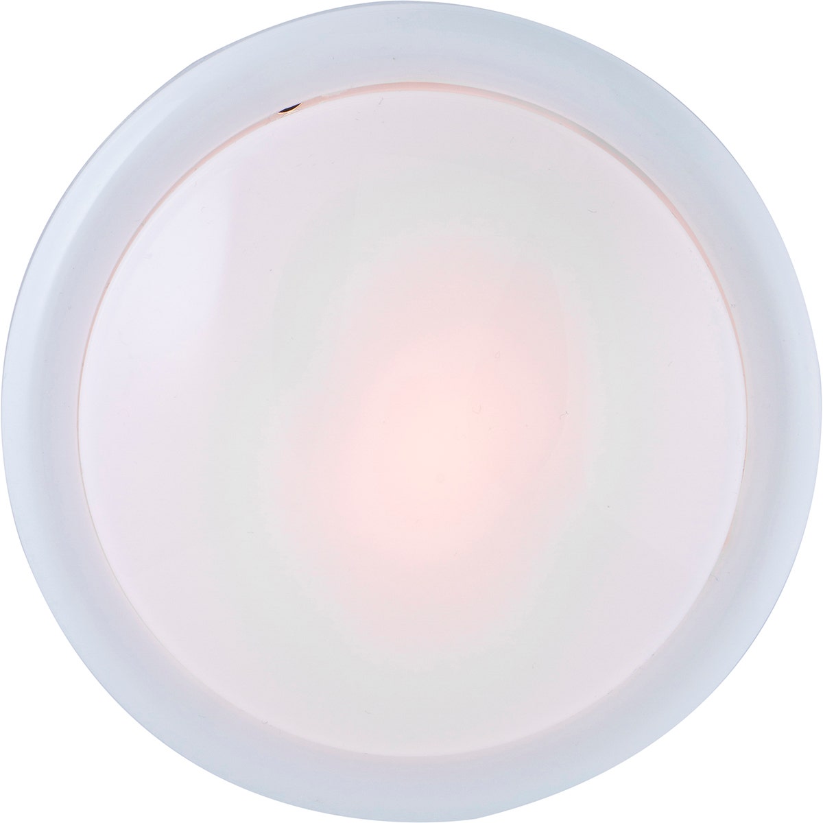 GE Battery Operated Round Tap Light, White
