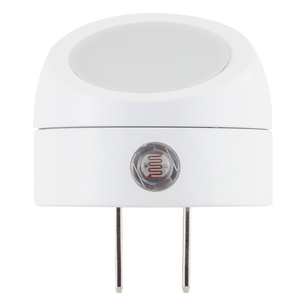 Energizer Plug-In Rotating Light Sensing LED Night Light, 2 Pack, White