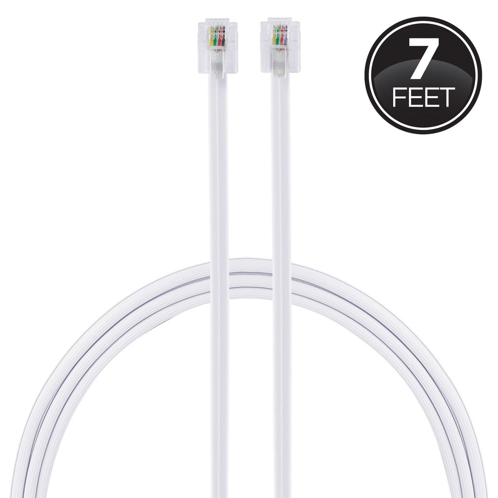 Power Gear 7ft. Line Cord, White