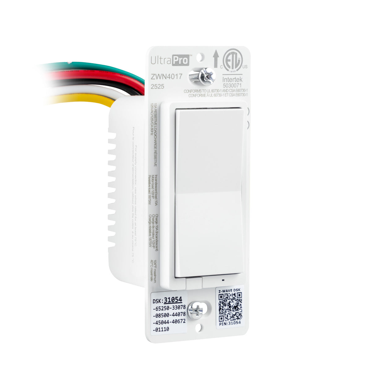 UltraPro 800 Series Z-Wave On/Off Switch, 4 Pack