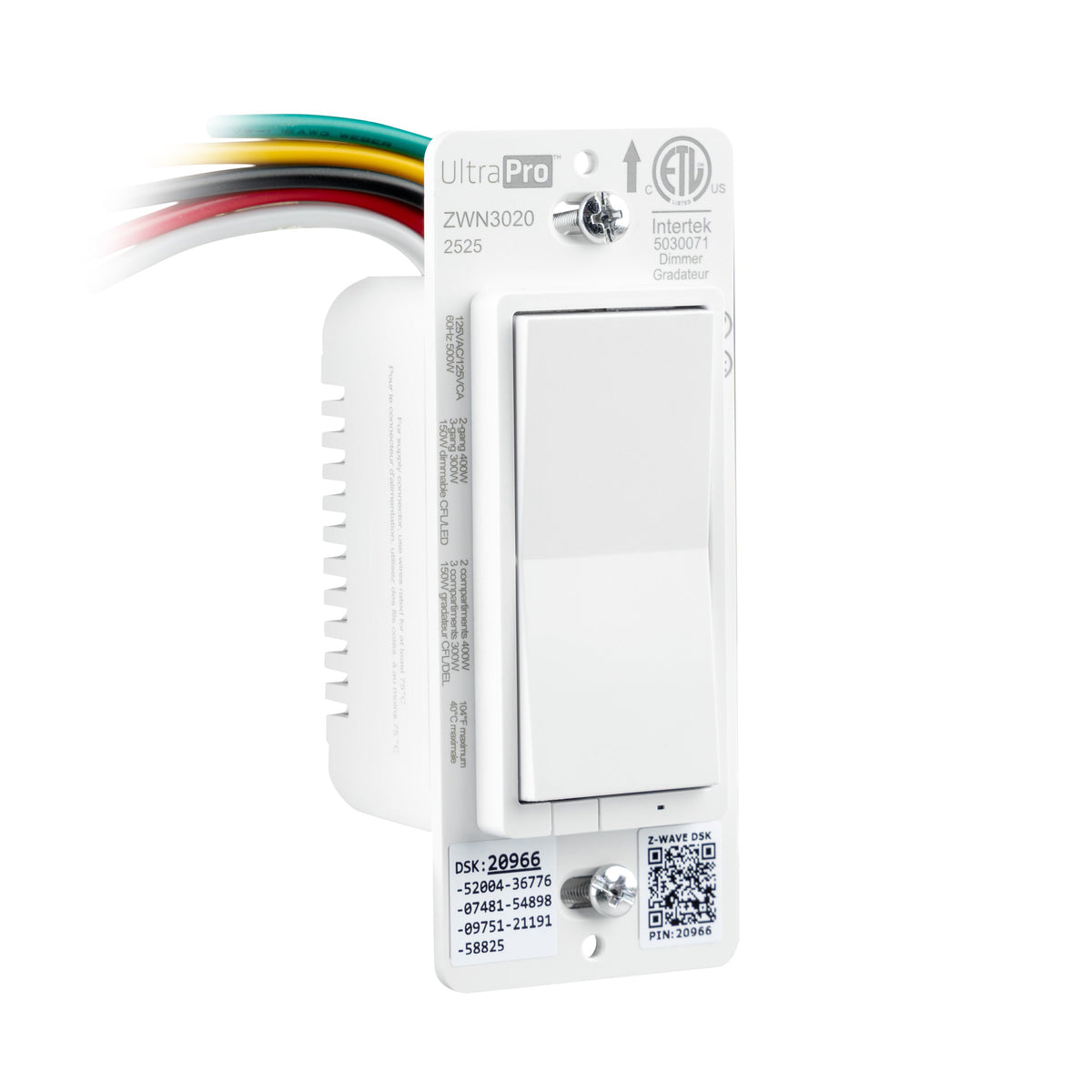 UltraPro 800 Series Z-Wave Dimmer, 4 Pack