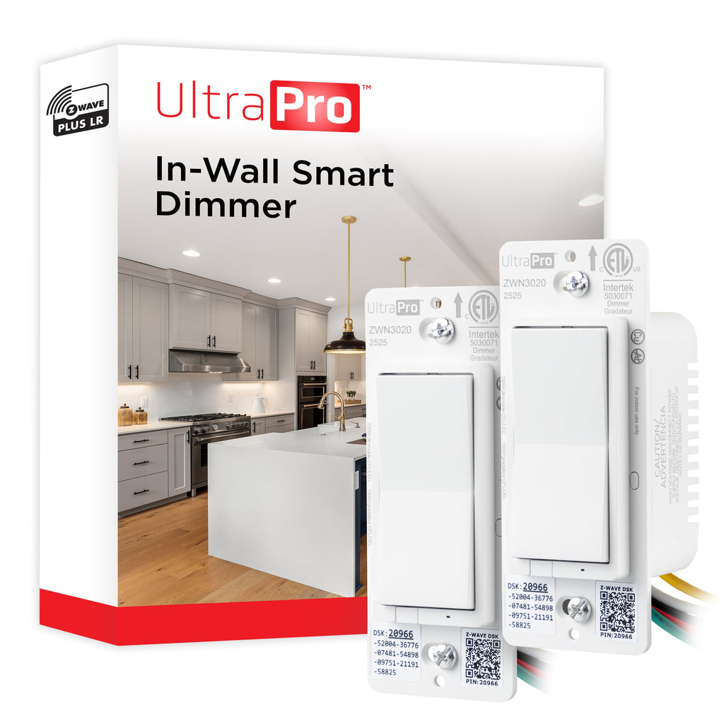 UltraPro 800 Series Z-Wave Dimmer, 2 Pack