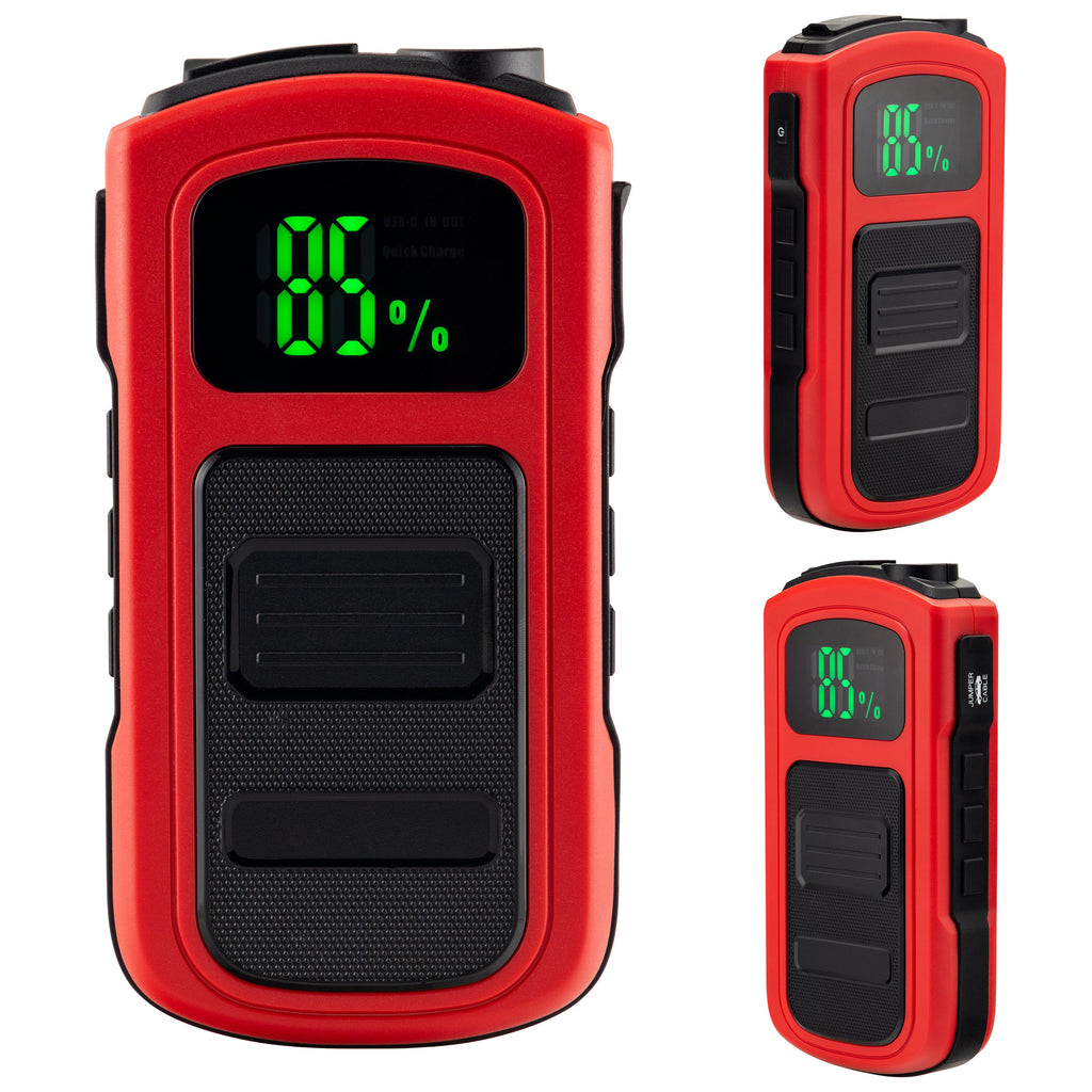 UltraPro Elite Portable Jump Starter, 8000mAh, 800A peak, USB-C, USB-A ports
