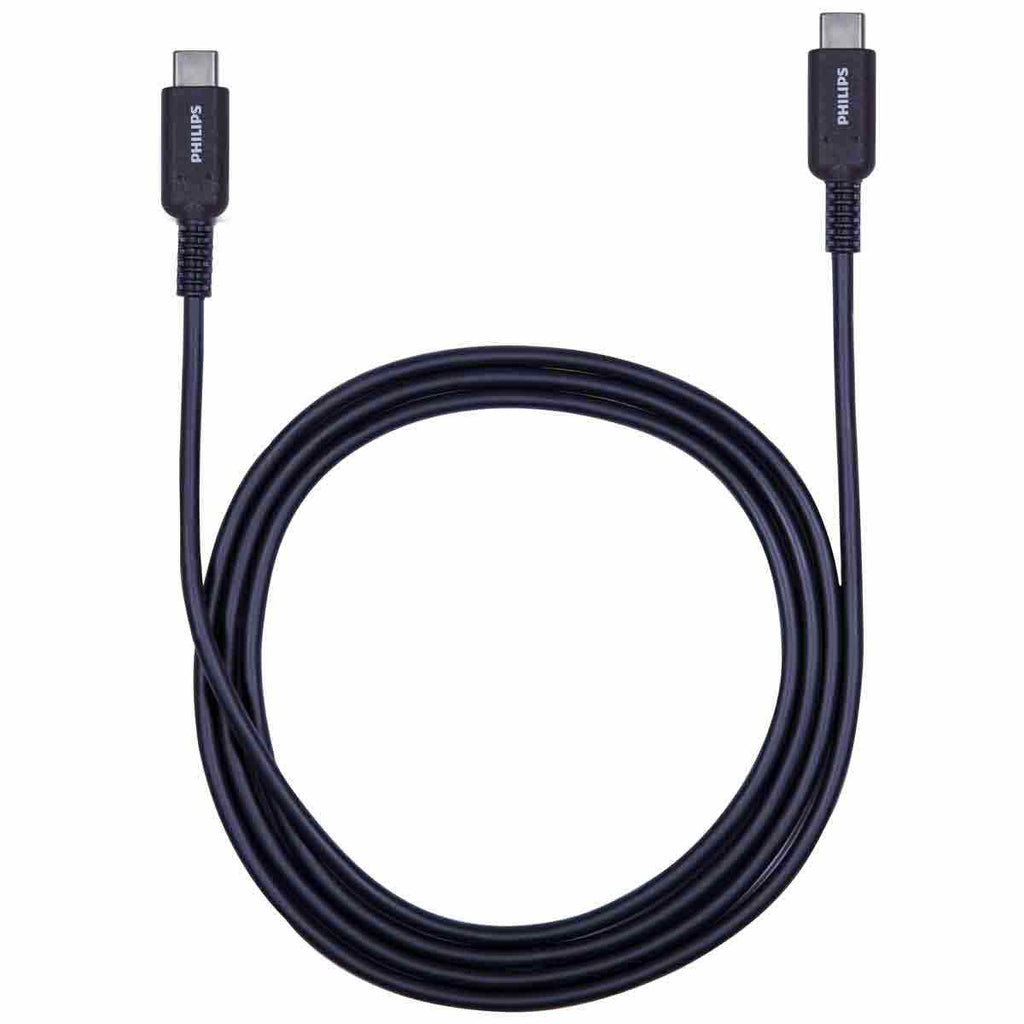 Philips 6ft. USB-C Charging Cable, Black
