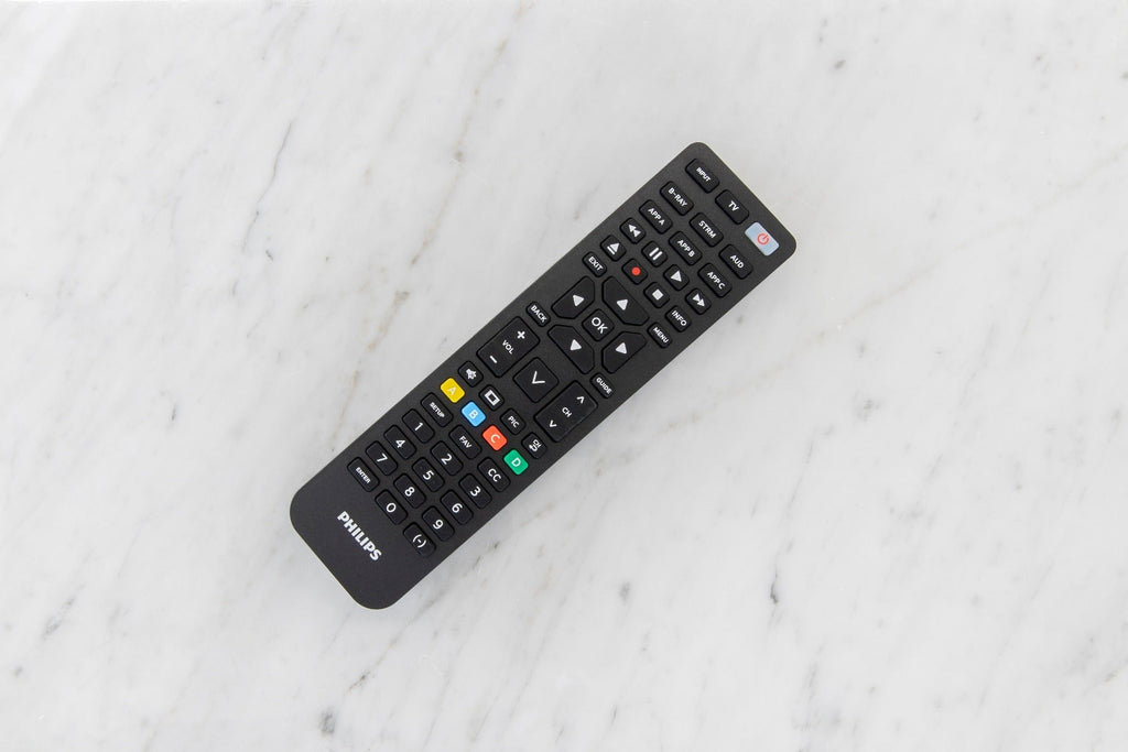 Philips 4-Device Universal Vizio Replacement Remote, Black