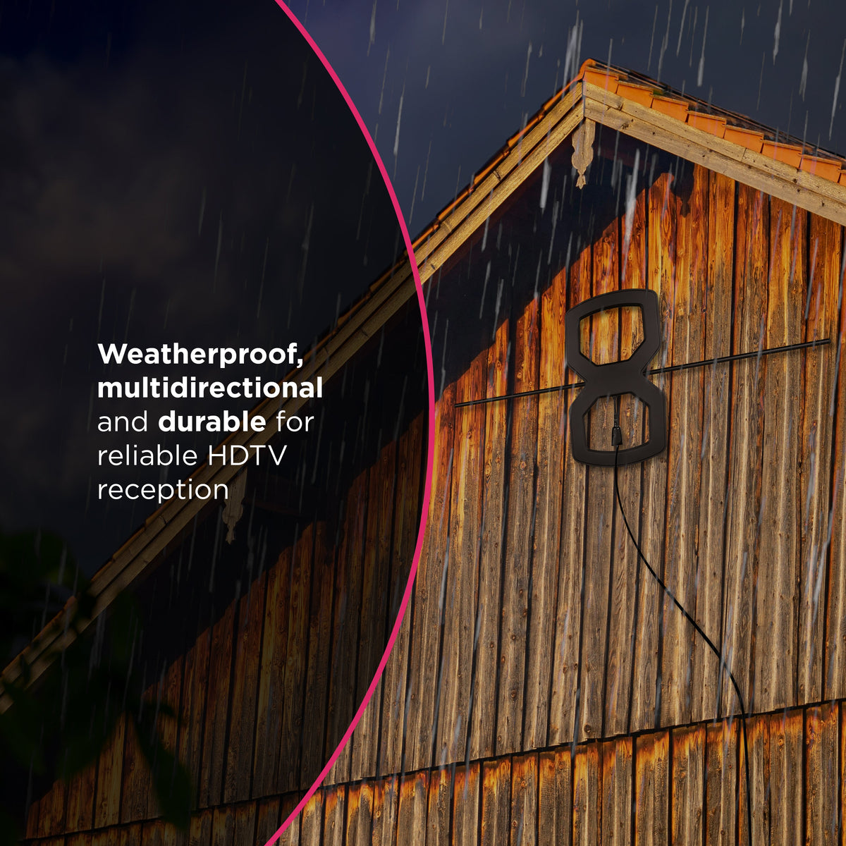 GE-branded UltraPro OptimaMax Outdoor HD Antenna