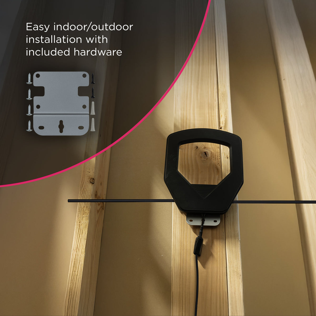 GE-branded UltraPro Optima Outdoor HD Antenna