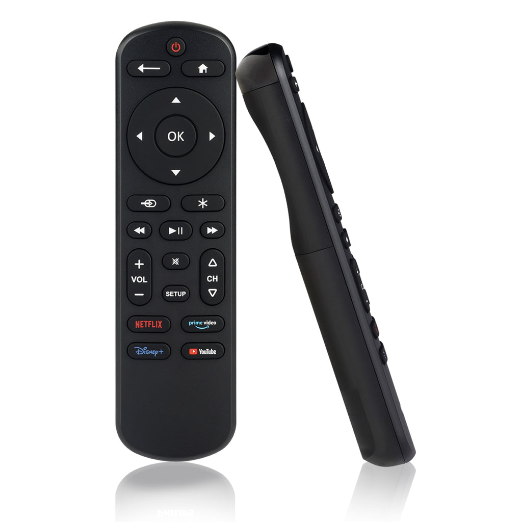 GE OneTouch Replacement Remote Control, Backlit, Black