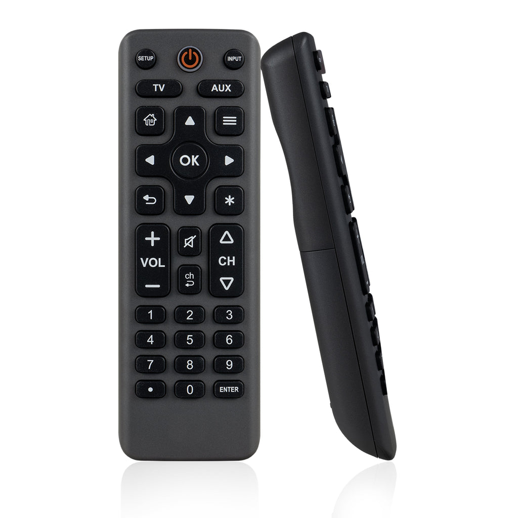GE 2-Device Universal Remote Control, Charcoal
