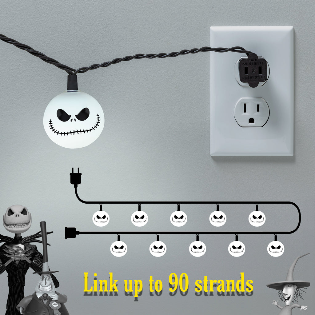 Disney Jack Skellington String Lights