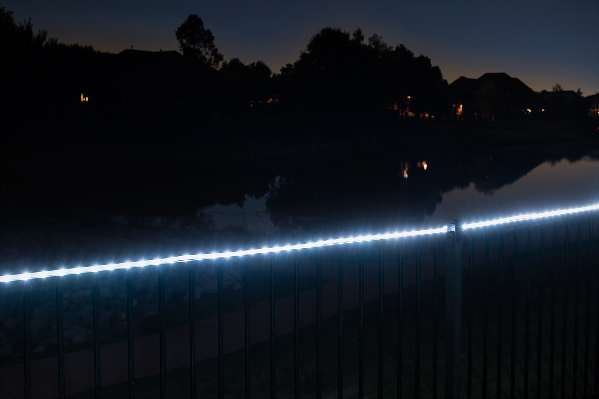 UltraPro Escape Indoor/Outdoor LED Rope Light, 50ft., Cool White, Black