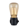 GE Vintage Light Sensing LED Night Light, Black