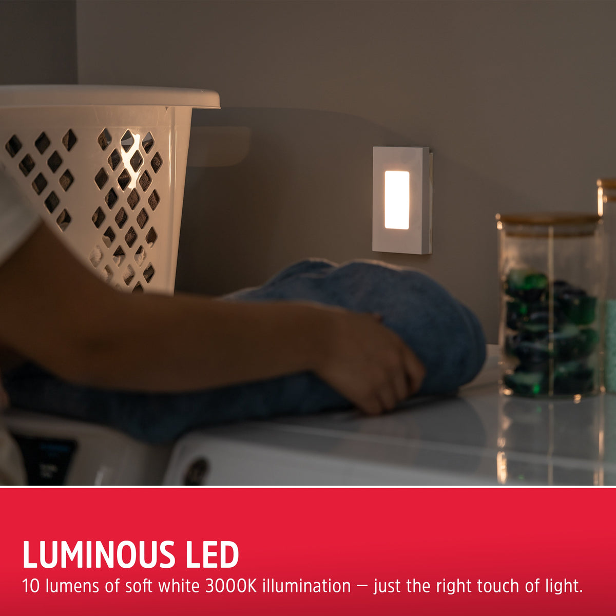 Energizer SlimLine CoverLite LED Night Light, 2 Pack