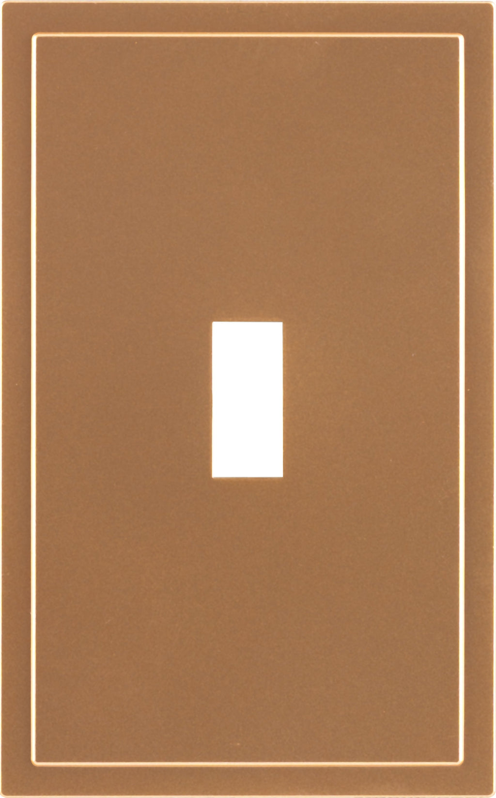 UltraPro Screwless Toggle Switch Wallplate, Brushed Bronze