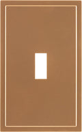 UltraPro Screwless Toggle Switch Wallplate, Brushed Bronze