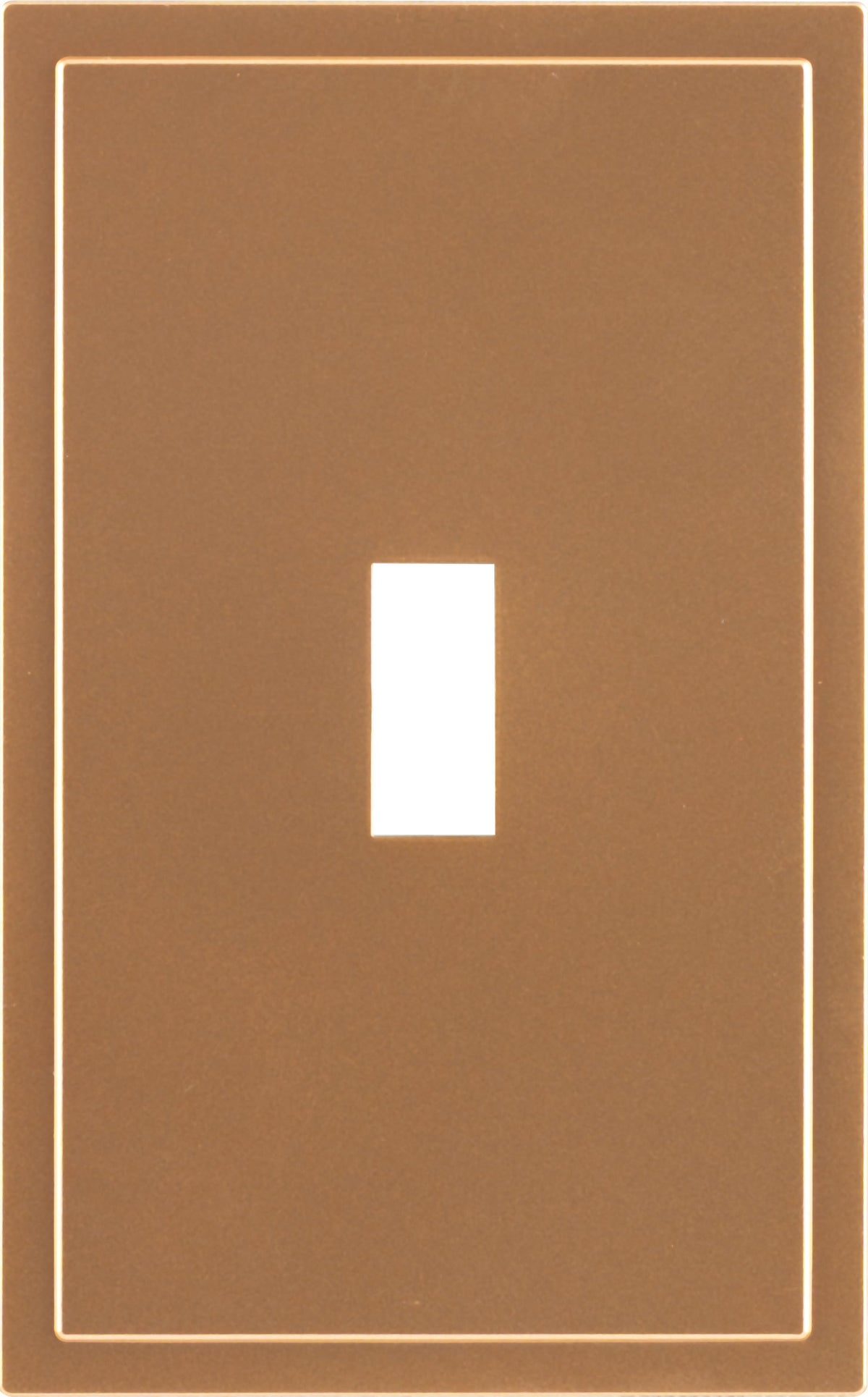 UltraPro Screwless Toggle Switch Wallplate, Brushed Bronze