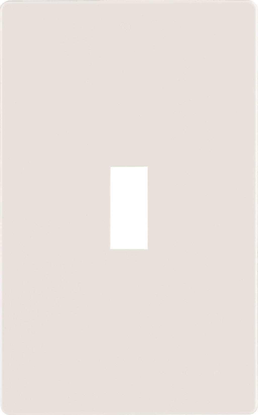 UltraPro Screwless Toggle Switch Wallplate, Light Almond
