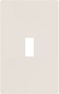 UltraPro Screwless Toggle Switch Wallplate, Light Almond