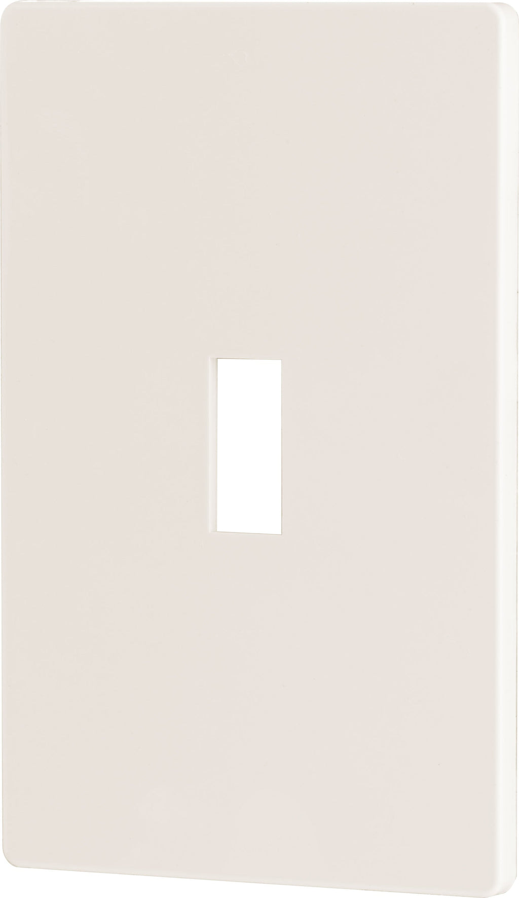 UltraPro Screwless Toggle Switch Wallplate, Light Almond