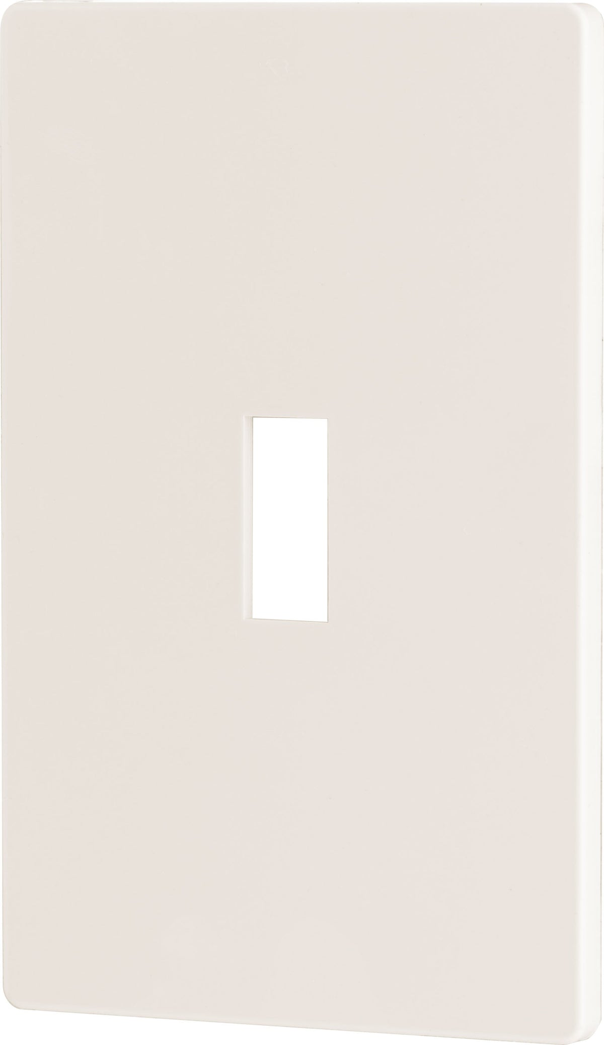 UltraPro Screwless Toggle Switch Wallplate, Light Almond