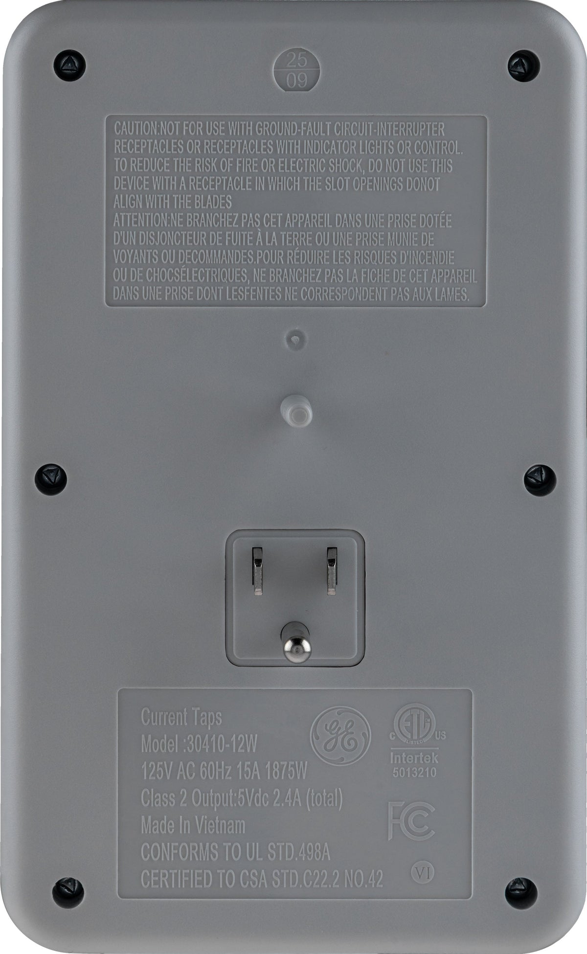 GE USB-Charging Wall Tap