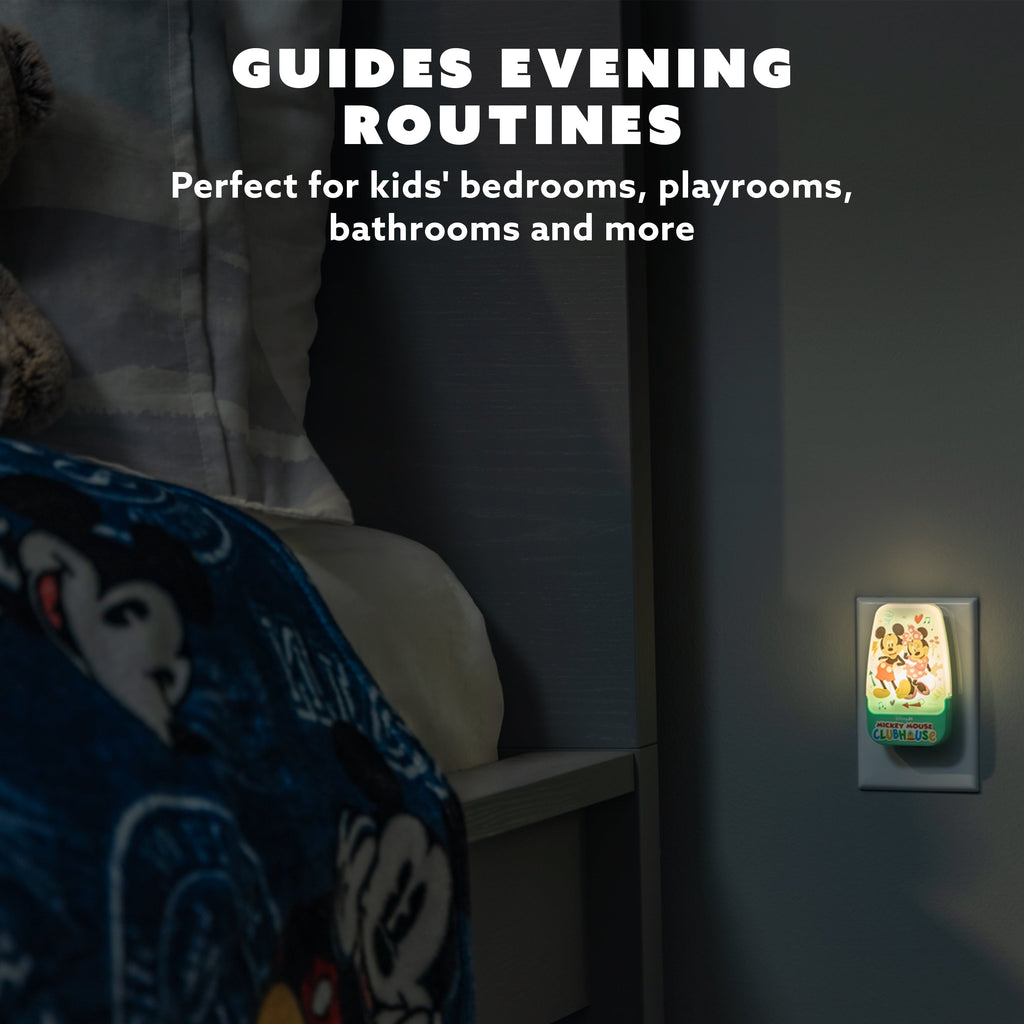 Disney Mickey Mouse Clubhouse Contempo Light-Sensing LED Night Light