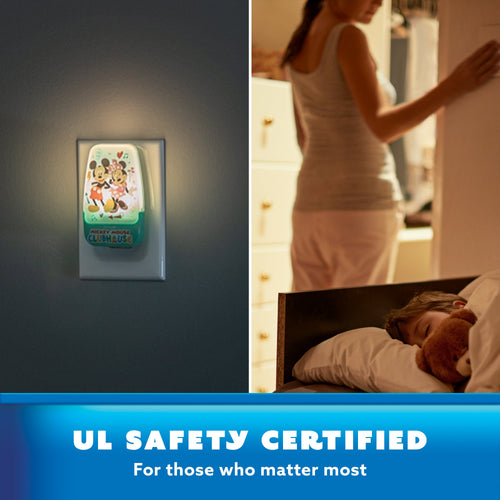Disney Mickey Mouse Clubhouse Contempo Light-Sensing LED Night Light