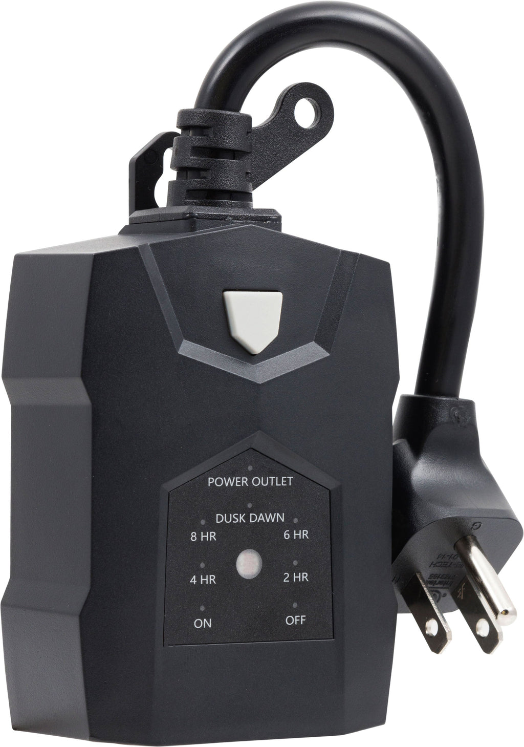 UltraPro 2-Outlet Outdoor Light-Sensing Digital Timer