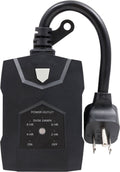 UltraPro 2-Outlet Outdoor Light-Sensing Digital Timer