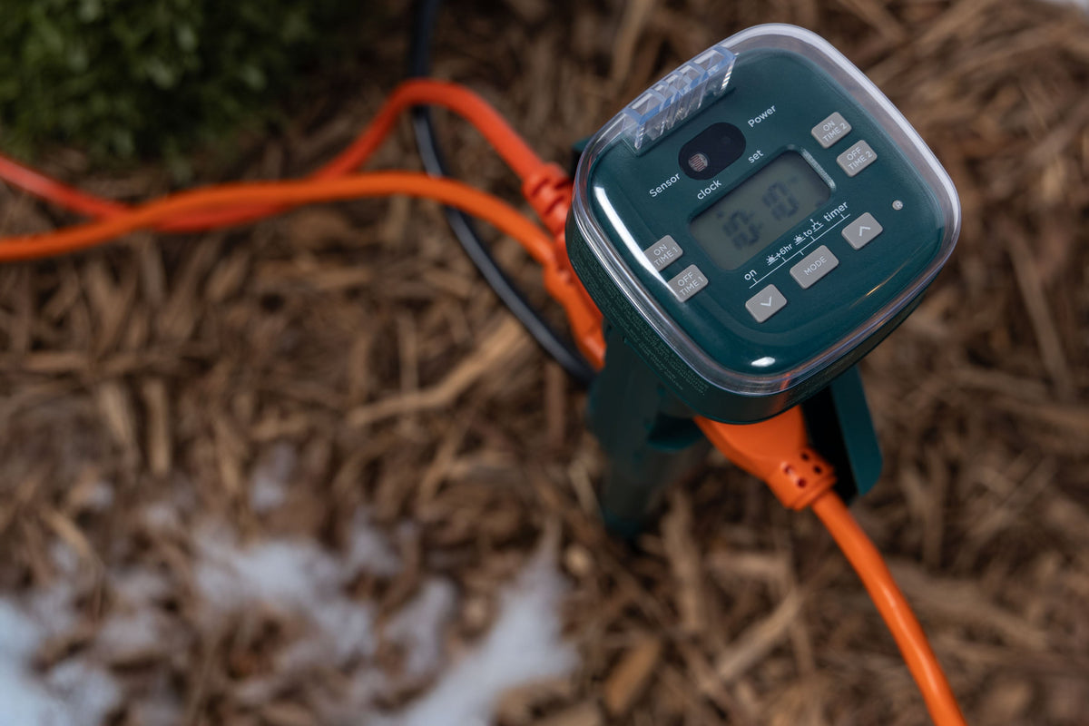 UltraPro 6-Outlet Outdoor Yard Stake Timer