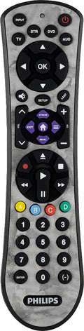 Philips 4-Device Soft Touch Universal Remote, Marble