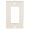Power Gear Single Rocker Switch Oversized Wall Plate, Light Almond