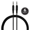 Philips 6ft. 3.5mm Auxiliary Audio Cable, Black