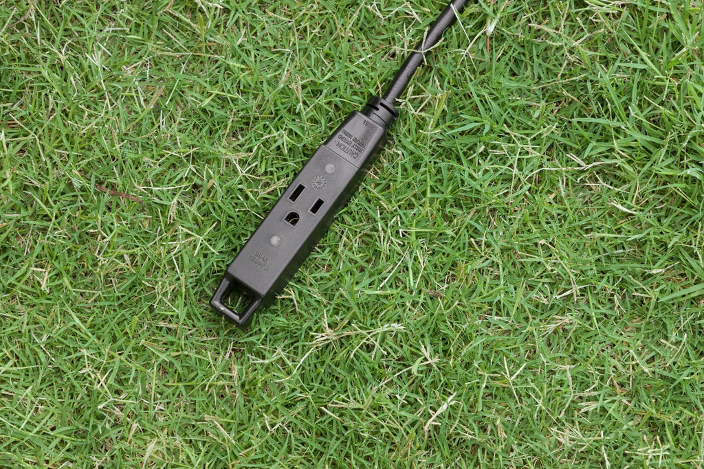 UltraPro 3-Outlet 15ft. Heavy Duty Indoor/Outdoor Extension Cord, 2 Pack, Black