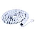 Power Gear 12 ft. Coiled Handset Cord