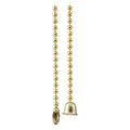 Power Gear 3 ft. Pull Chain Extension, Brass