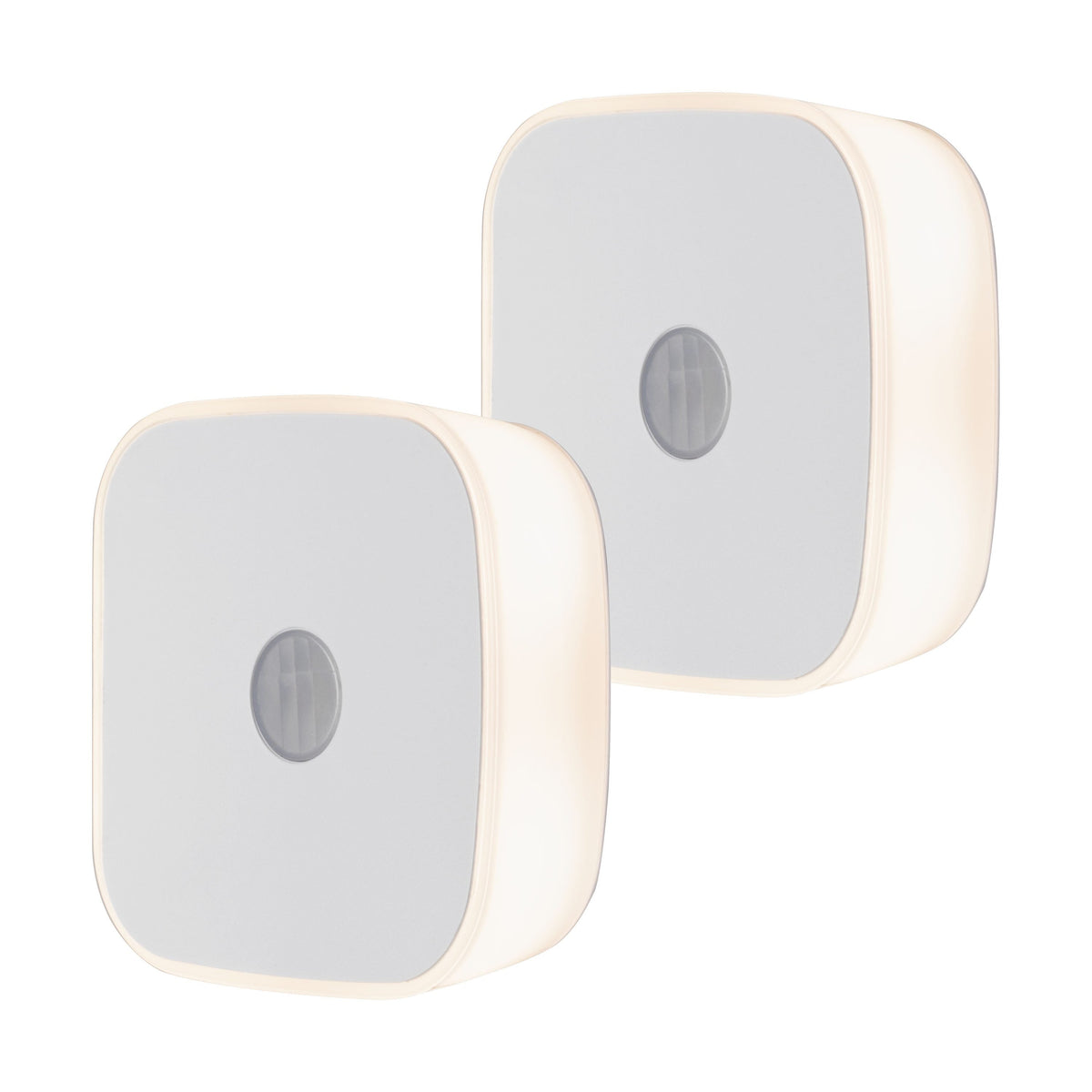 Enbrighten Mini LED Motion-Sensing Night Light, 2 Pack, White