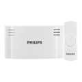 Philips Battery-Operated 2-Melody Doorbell Kit, White