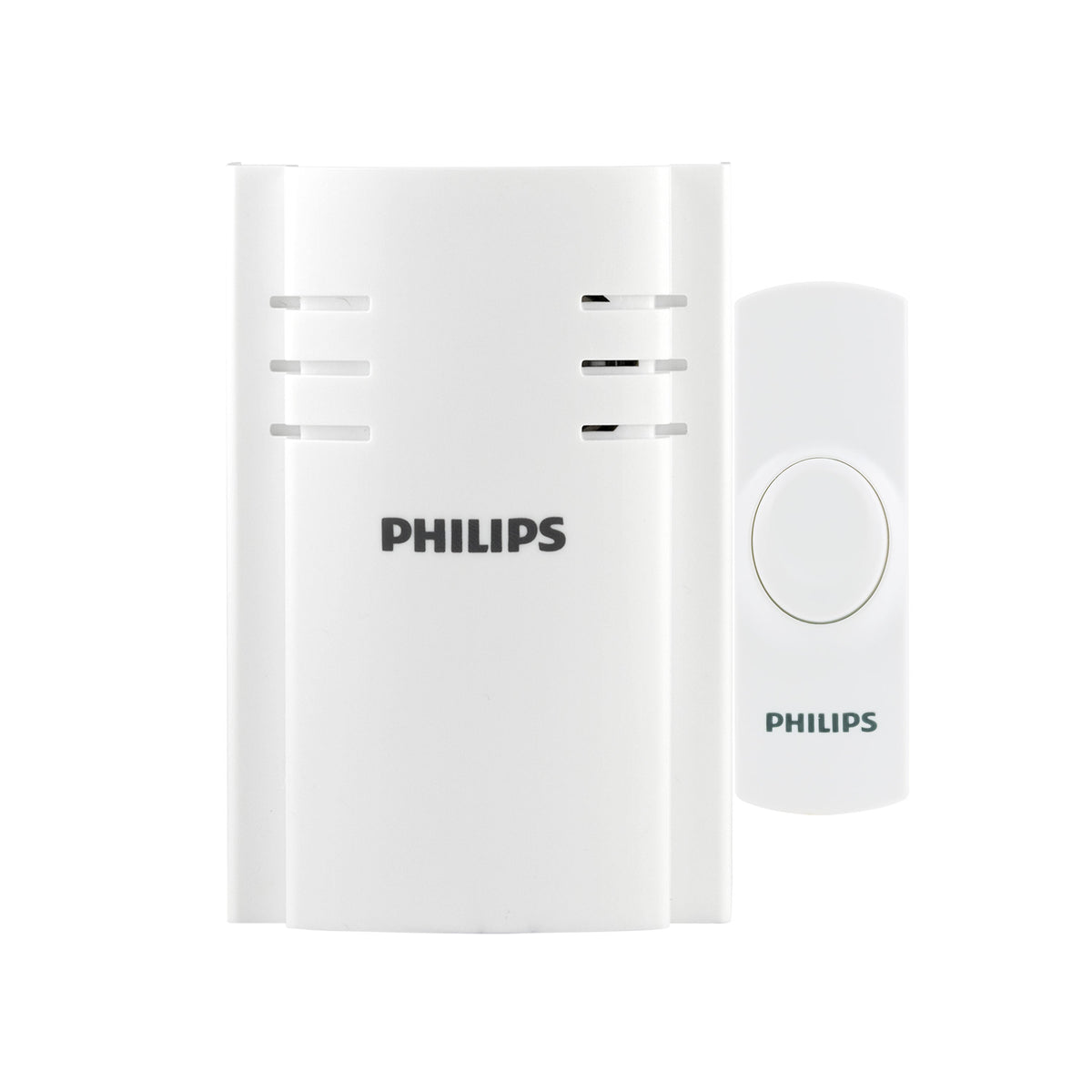 Philips Plug-in 2-Melody Doorbell Kit, White