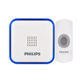 Philips Portable 32-Melody Doorbell Kit, White