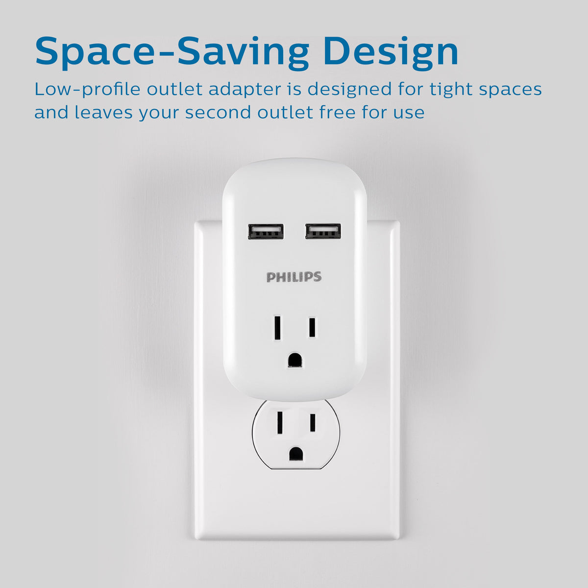 Philips Wall Tap with USB Charging