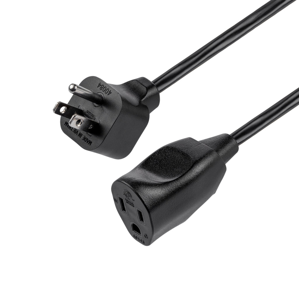 Philips EZGrip 1-Outlet Outdoor Extension Cord, 25 Ft, Black